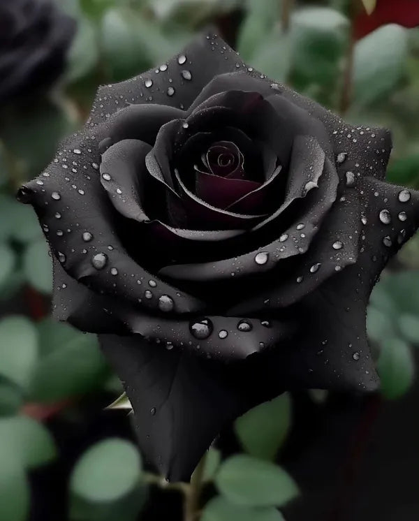 Pack Of 2 Rare Black Rose Hybrid Flower Live Plant