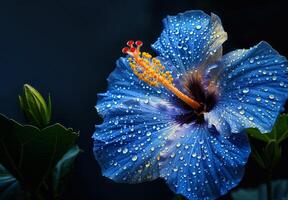 Pack Of 2 Rare Blue Hibiscus Flower Plant