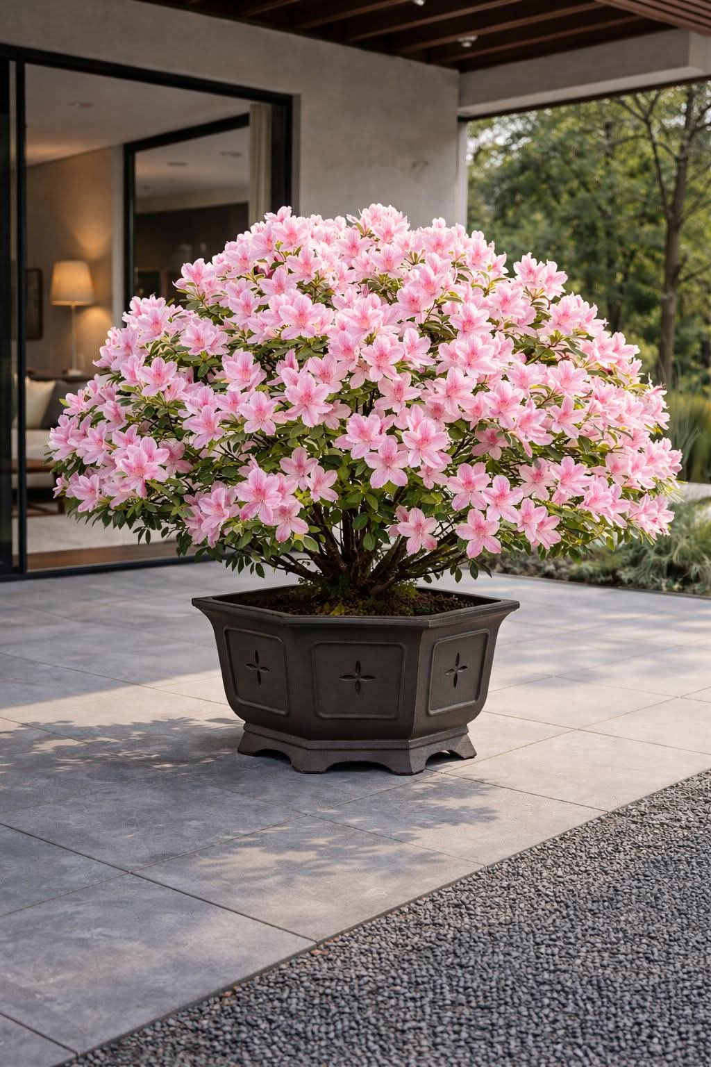 Azelia Flower Dwarf Variety Live Plant (pack Of - 1)
