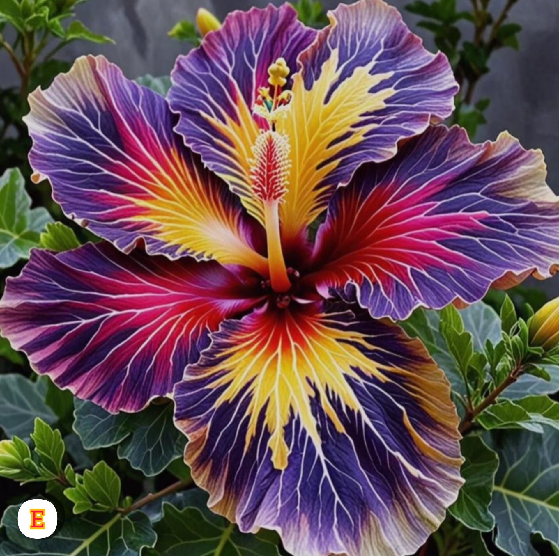 American Varitey Hibiscus Flower Live Plant