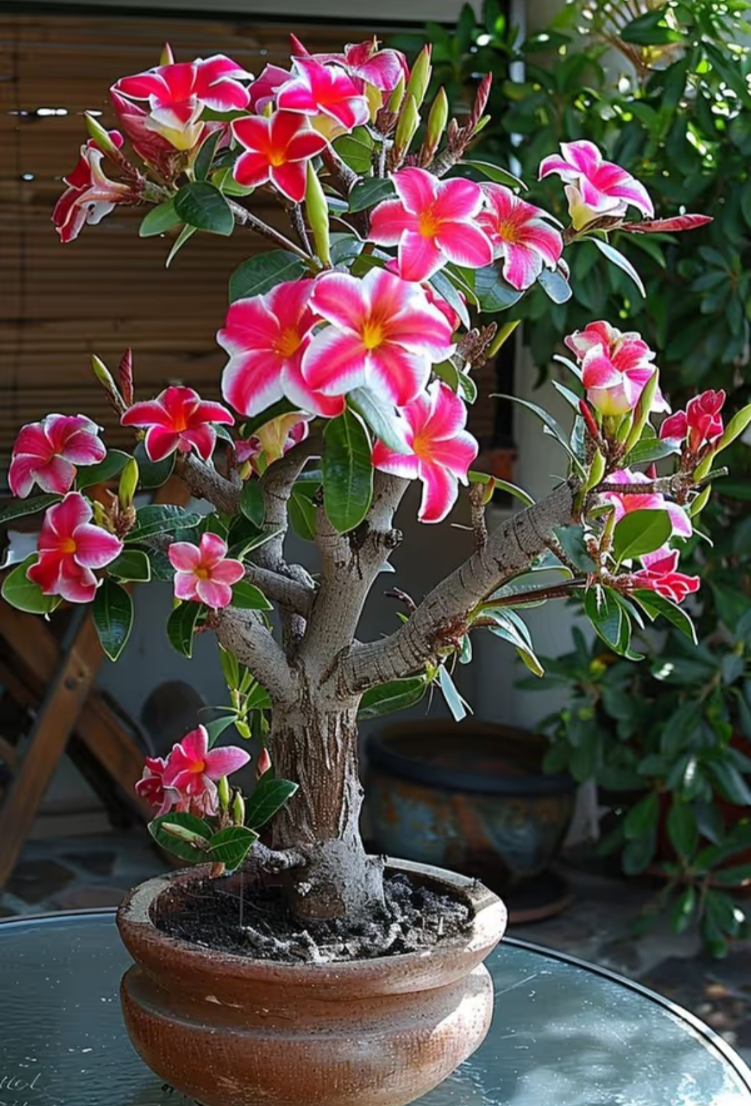 Cats Eye Variety Adenium Flower Plant (pack Of - 6)